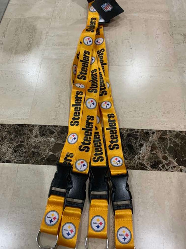 Lanyard ( Llavero , Porta Credenciales.) Pittsburgh Stee