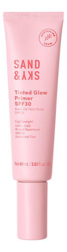 Sand & Sky Tinted Glow Primer Spf 30 Protector Solar  Im.