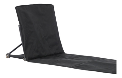 Silla De Playa Plegable Con Suelo, Sillón Plegable, Negro