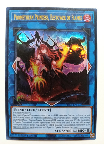 Promethean Princess, Bestower Of Flames - Ultra Rare    Phni