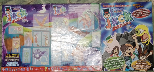 Album De Stickers * Chocolatin - Jack * Año 2001 (Usado)