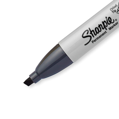 Sharpie Marcadores Permanentes, Ancho, Punta Cincel, Individ