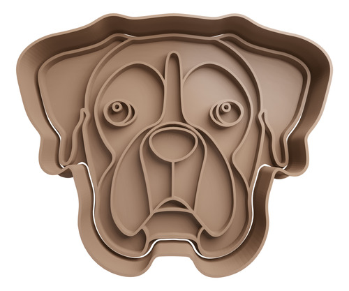  Cortador De Galletas Perro Boxer 5cm