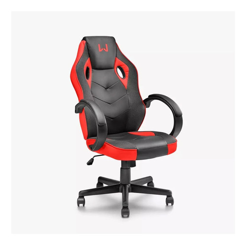 Silla De Escritorio Warrior Ergonómica Roja