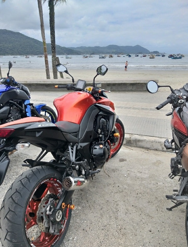 Imagem 6 de 15 de Kawasaki Z1000 2012 / Laranja