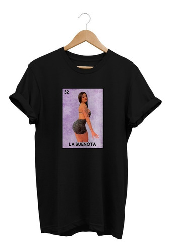 Playera Basica Unisex Kareli Ruiz Loteria La Buenota