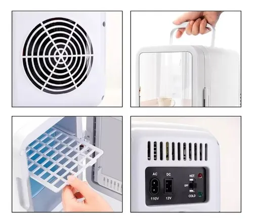 Mini Nevera Maquillaje Espejo - Unidad a $260910