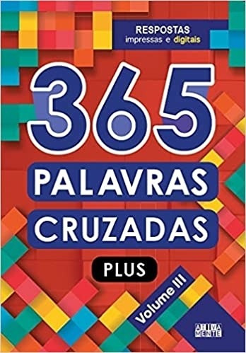 Livro 365 Palavras Cruzadas Plus Vol. 3 - Editora Ciranda Cultural [2021]
