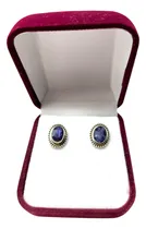 Comprar Aros Plata 925 Piedras Naturales Lapislazuli