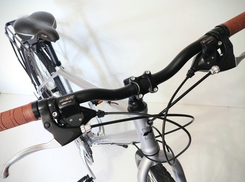 Bicicleta Khs Híbrida Cicloturismo Urbana 24v Disco Cromoly