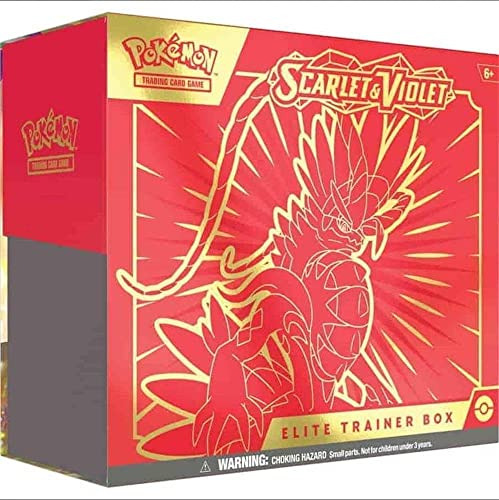 Pokémon Tcg: Caja De Entrenador De Élite Escarlata Y Viole