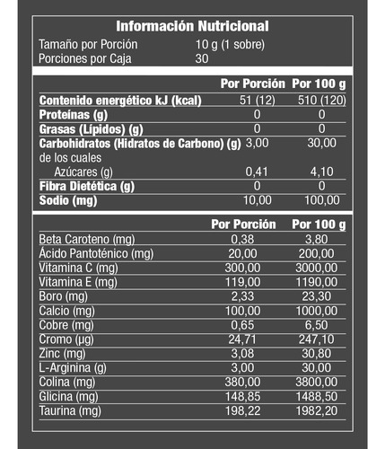 1 Sobre Power Maker 10g Sabor Naranja