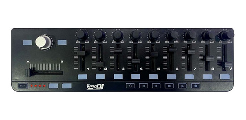 Pro Dj Mixcontrol9 Controlador Midi 9 Faders