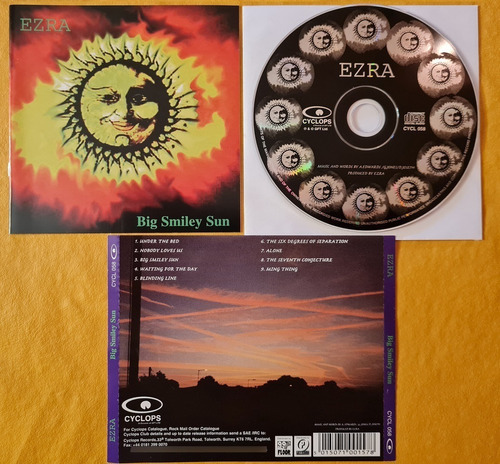 Ezra - Big Smiley Sun ( Rock Progresivo, Magenta) 