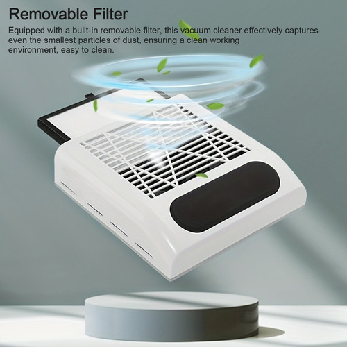 Colector De Polvo Para Uñas, Eléctrico, 80 W, Ajustable
