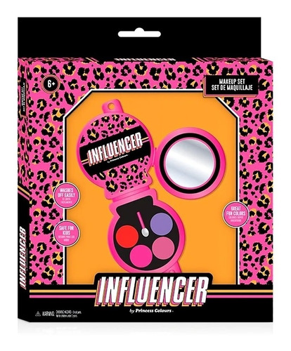 Juego De Maquillaje Influencer Pupa Redonda Triple En Caja