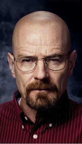 Poster Walter White Breaking Bad Adhesivo  40x70cm #440