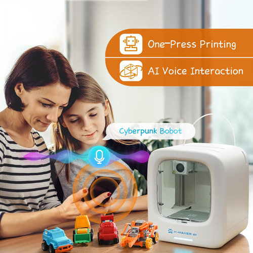 Impresora 3d Aoseed Para Niños Control Wi-fi Mmg