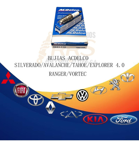 Bujia Chevrolet Silverado Tahoe 5.3 Original Acdelco 41-110