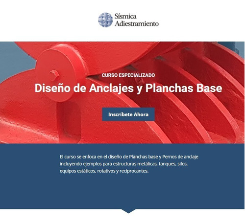 Sismica Adiestramiento Diseño De Anclajes Y Planchas Base