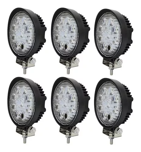 Faro Led Auxiliar 60w Spot/flood Cree X 2 Barra Led 4x4