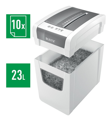 Fragmentadora De Papel 10f Supercorte Em Partículas 220v