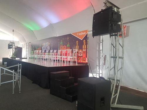 Imagen 2 de 10 de Renta De Pantallas Led, Pista Baile, Escenarios, Planta Luz