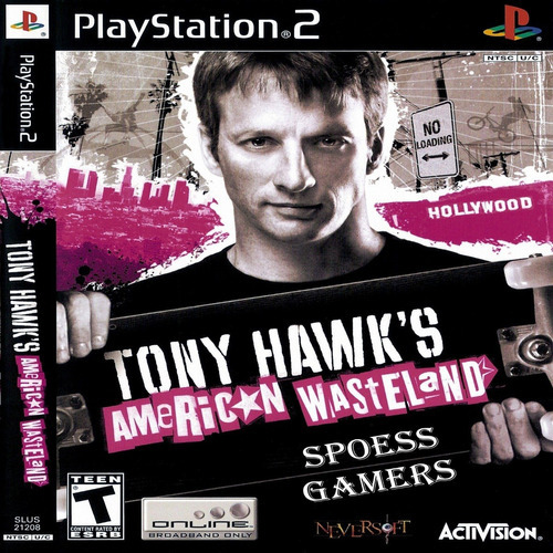 Edición del parche American Wasteland de Tony Hawk de Ps2