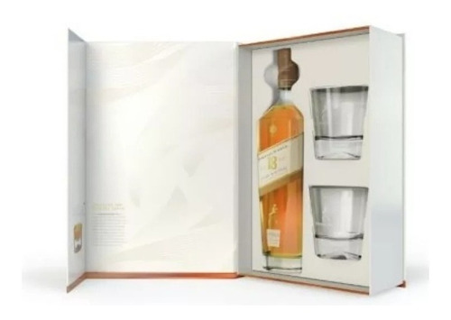 Whisky Johnnie Walker 18 Años 750 Ml Estuche + 2 Vasos