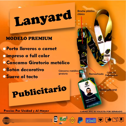 Lanyard Premium Personalizados