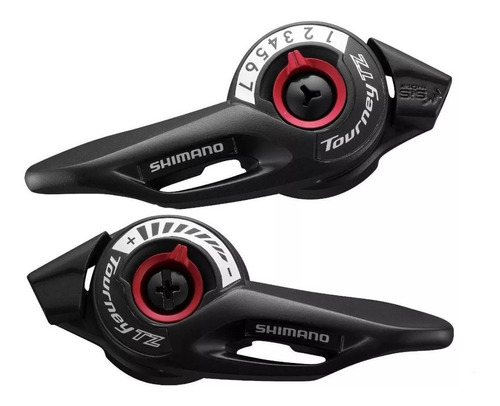 Palancas Shimano Tourney Tz500 7v De Cambio Mtb Ciclismo