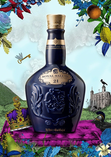 Imagen 3 de 10 de Whisky Chivas Royal Salute 21 Años Ed Especial 700ml Estuche