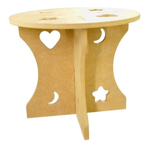 Banco Banquito Silla Sillita Infantil Niños Madera Plegable