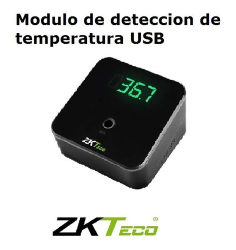 Imagen 5 de 9 de Termómetro Usb Control Acceso Uso Interior Tdm95e Zkteco