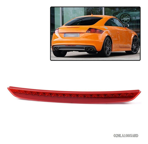 Tercera Luz De Freno De Carcasa Roja Para Audi Tt Mk2 8j