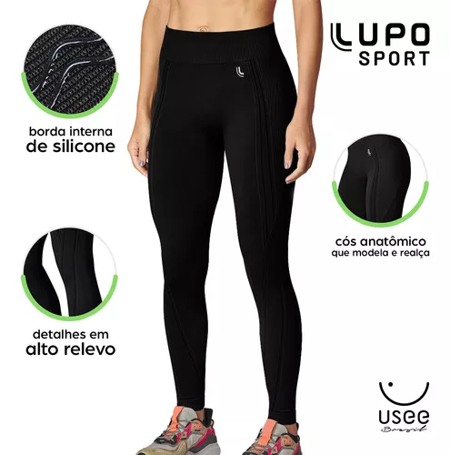 Kit Calça Legging Lupo Seamless Dry - Feminina - 2 unidades em Promoção