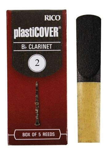 Palheta Plasticover Clarinete Nº 2 - 1 Unidade