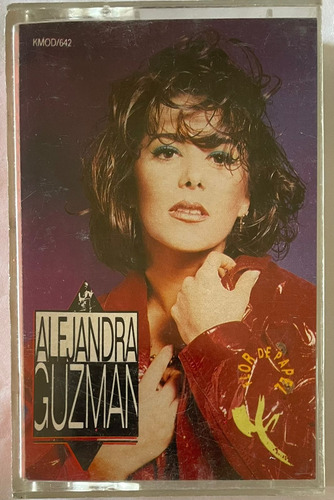 Alejandra Guzmán  Flor De Papel Tape Con Cancionero 