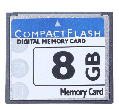 Giuin Tarjeta Memoria Flash Compacta 8 Gb Blanco Azul