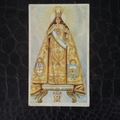 Estampita De La Virgen De La Merced