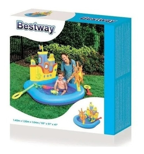 Imagen 2 de 2 de Pileta Inflable Bestway 52211 84l