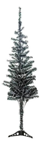 Árbol de Navidad de Nevada, 1,2 m, 110 ramas, color verde