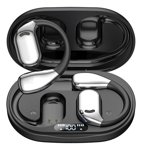 Audífonos Inalámbricos Bluetooth 5.4 Deportivos Con Ganchos.
