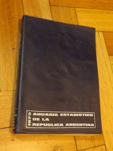 Anuario Estadístico De La República Argentina 1973