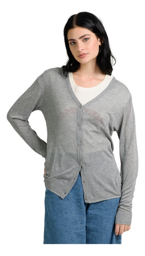 Cárdigan Sweater Mujer Brooksfield Tejido Importado Bm4054