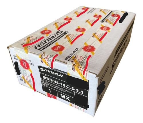 Mofle Deportivo Alto Flujo Blaster Sirrush Inox R5x14, 2.5