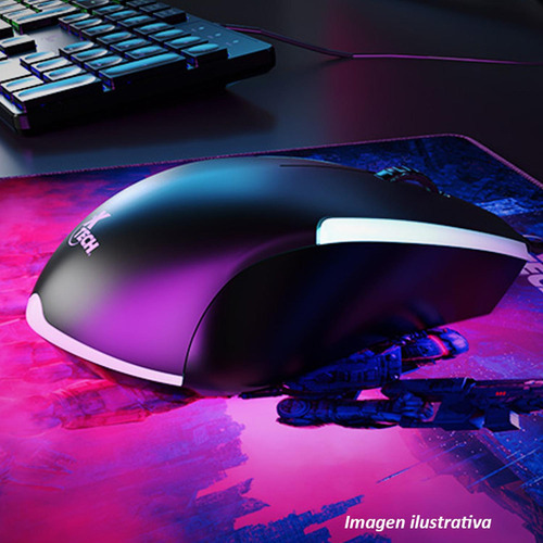Kit Gamer 3 En 1 Xtech Hasha Teclado Mouse Mouse Pad Español