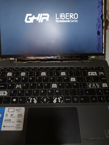 Laptop Ghia Libero Lv14cpp Para Refacciones (Usado)