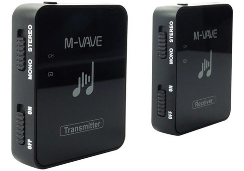 M-vave Wp-10 Monitor De Palco Sem Fio 1 Transmissor + 1 Rece