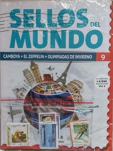 Revista Sellos Del Mundo. Fascículo 9.
